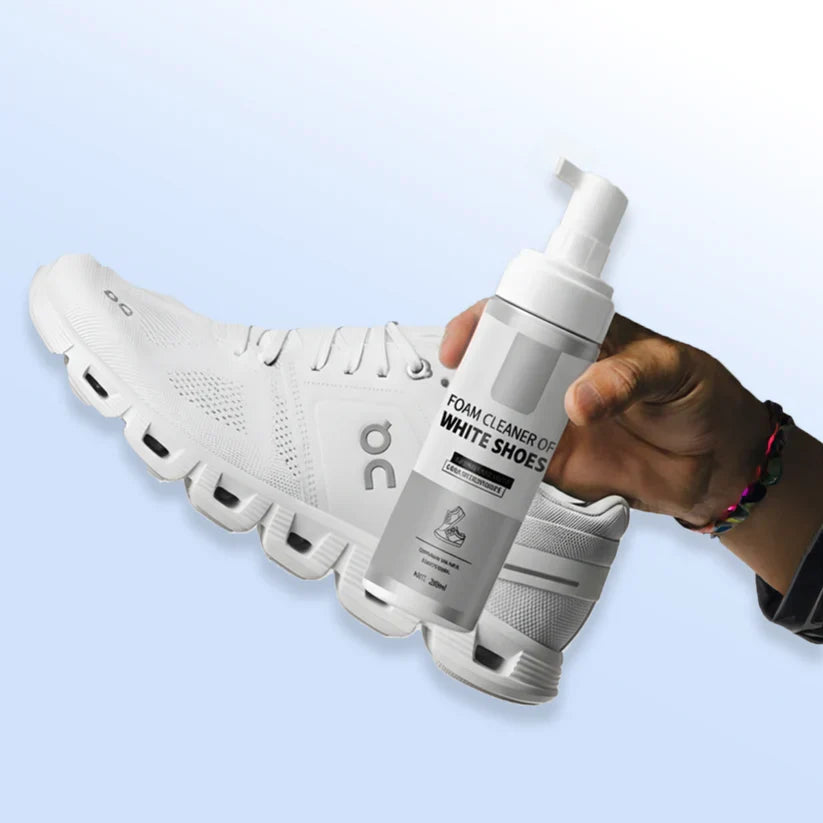 SoleAura - water-free foam shoe cleaner